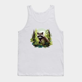 Raccoony Cuteness Tank Top